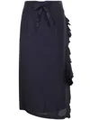 Aspesi Ruffle Detailing Skirt