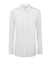Aspesi Ruffled Collar Blouse In White