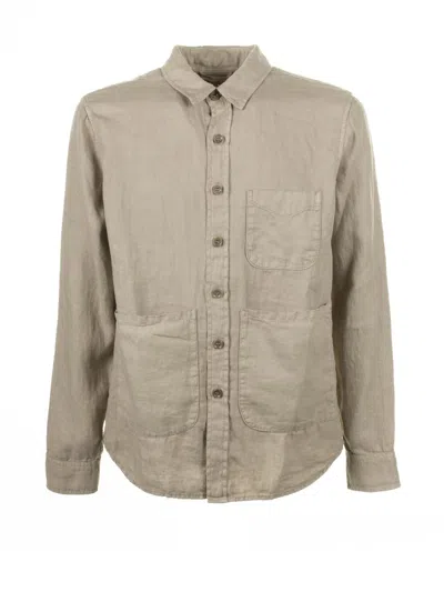 Aspesi Shirt Casual Jacket In Nude