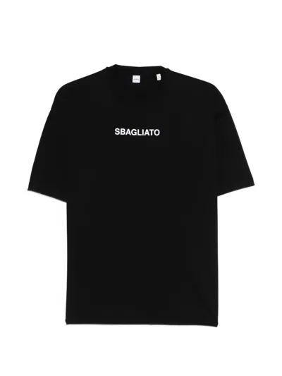 Aspesi Sbagaliato T-shirt In Black