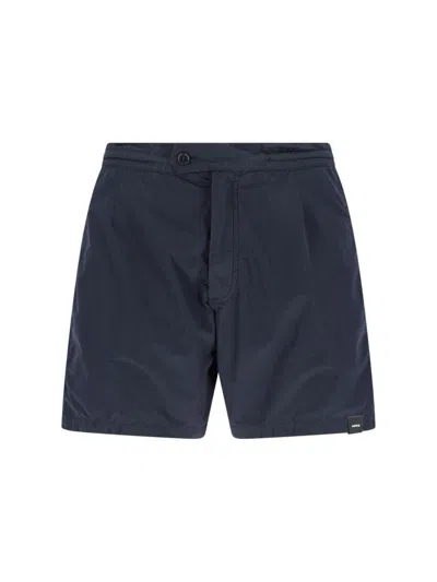 Aspesi Caprese Beachwear In Blue Polyester