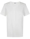 Aspesi Serafino Neck Tee Shirt In White