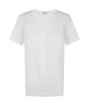 Aspesi Serafino Neck Tee Shirt In White