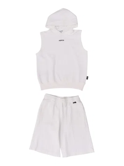 Aspesi Kids' Set In White
