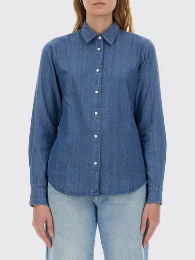 ASPESI SHIRT ASPESI WOMAN COLOR DENIM,H59673028