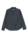 Aspesi Button-down Shirt In Black