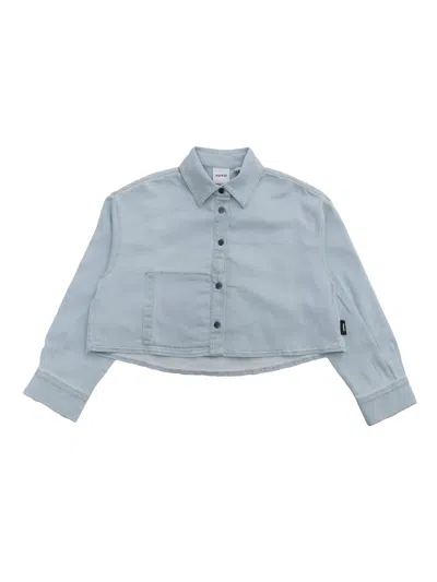 Aspesi Kids' Shirt In Blue