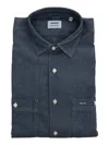 Aspesi Man Shirt In Blue