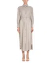 Aspesi Shirt Dress In Neutral