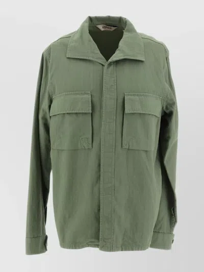 Aspesi Shirt Featuring Chest Pockets In Green