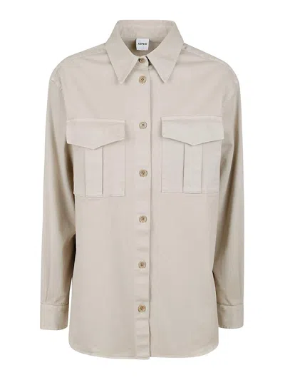 Aspesi Shirt In Stone