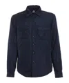 Aspesi Shirt-inspired Nylon Jacket In Black