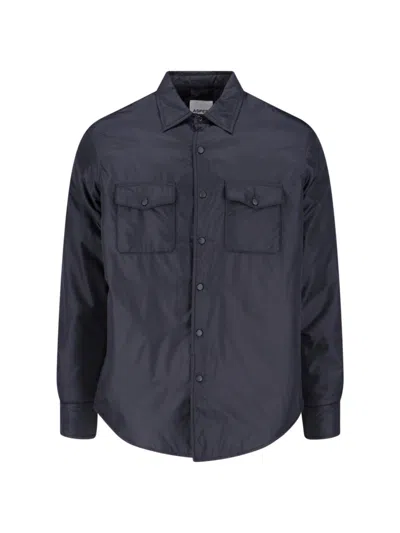 Aspesi Shirt Jacket Nylon In Black