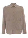 Aspesi Button-up Utility Shirt In Multicolor