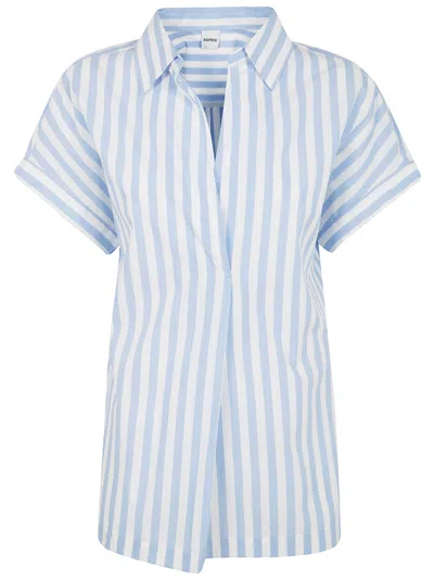 Aspesi Striped Blouse In Multi