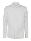 Aspesi Cutaway-collar Pocket Shirt In White