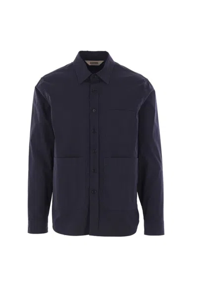 Aspesi Shirts In Blue