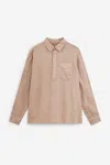 Aspesi Richiusa Shirt In Brown