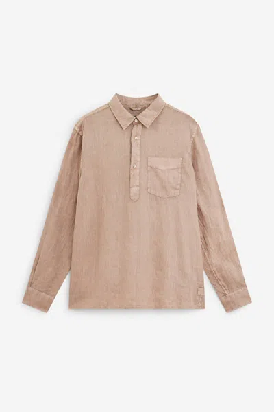Aspesi Shirts In Brown