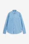 Aspesi Camicia New C Slim In Blue