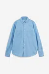 Aspesi Camicia New C Slim In Blue