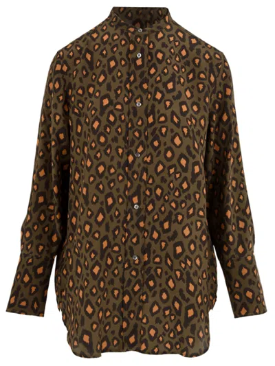 Aspesi Shirts In Brown
