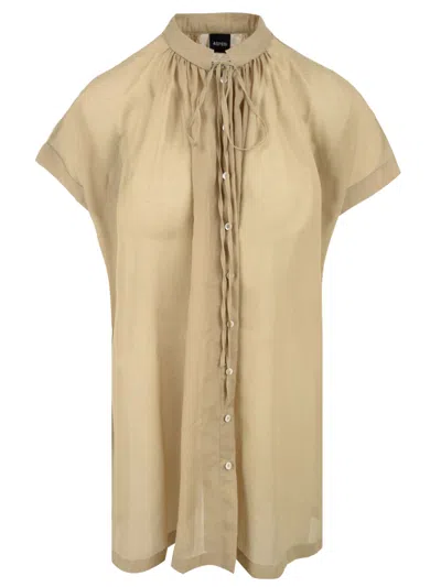 Aspesi Shirts In Gold