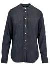 Aspesi Shirts In Blue