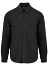 Aspesi Shirts Anthracite In Black