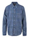 Aspesi Shirts Avion Blue In Blue
