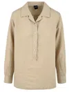 Aspesi Shirts Beige In Brown