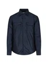 Aspesi Modern Button-down Shirt With Chest Pockets In Blue