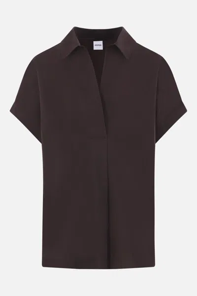 Aspesi Shirts In Brown
