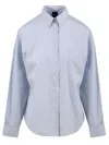 Aspesi Shirts Clear Blue In Blue
