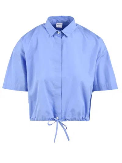 Aspesi Shirts Clear Blue