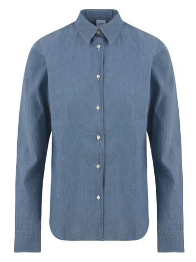 Aspesi Shirts In Gray
