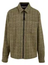 Aspesi Shirts Grey In Green