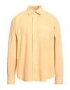 Aspesi Shirts Man Shirt Apricot Size 16 ½ Cotton In Neutral