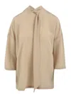 Aspesi Shirts Powder In White