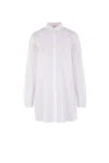 Aspesi Pleated-back Shirt In White