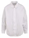 Aspesi Shirts White In White