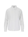 Aspesi Structured White Shirt With Button-down Front In White