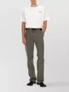 Aspesi Short Sleeve Lightweight Crew Neck T-shirt In Gray