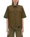 Aspesi Cotton Shirt In Green