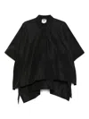 Aspesi Short-sleeve Shirt In Black