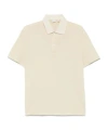 Aspesi Short-sleeved Polo Shirt In Neutral