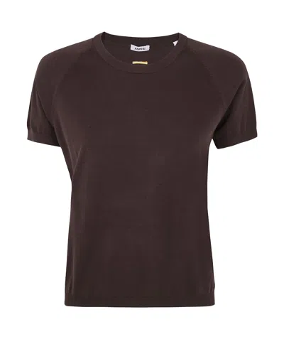 Aspesi Short-sleeved T-shirt In Black