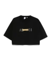 Aspesi Logo-print T-shirt In Black