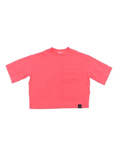 Aspesi Kids' Short Sleeved T-shirt In Pink