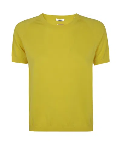 Aspesi Short-sleeved T-shirt In Yellow